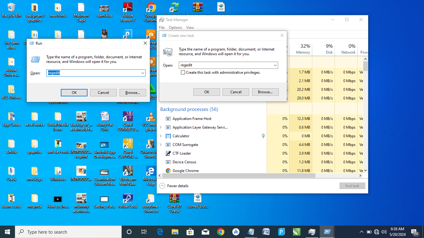 How to Fix Windows Search Bar Not Working - Run new task