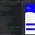 Signup Screen Layout in Android