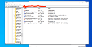 Windows Search Bar Registry Editor