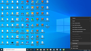 How to Fix Windows Search Bar Not Working - Open Taskbar